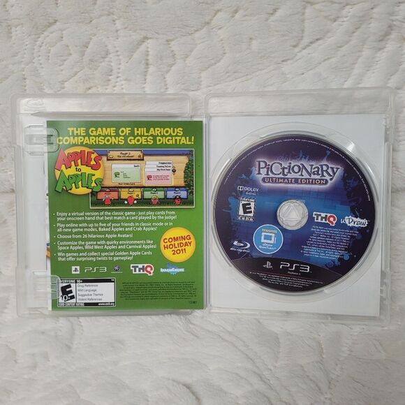 Sony PS3 PlayStaion 3 Pictionary Ultimate Edition Rated E for Everyone - Picture 3 of 13